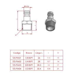 Producto: TZS-PM-01