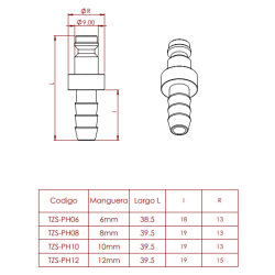 Producto: TZS-PH-10
