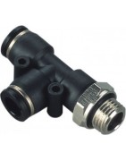  Conector Tees Dos Tubos Rosca Lateral